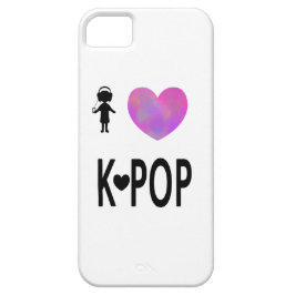 Case-Mate iPhone Case J'aime le K-bruit