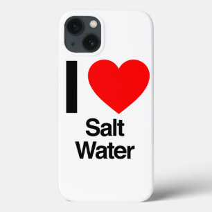 iPhone 13 Coque j'aime l'eau salée