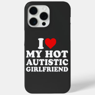 Coque iPhone 15 Pro Max J'Aime Ma Petite Autiste Chaude