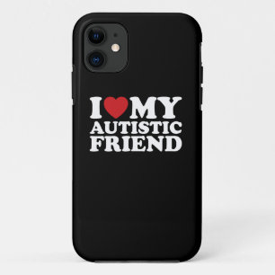 Case-Mate iPhone Case J'Aime Mon Ami Autiste Autisme Coeur