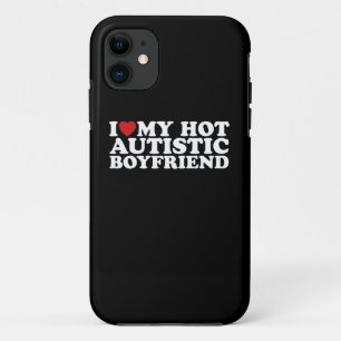 Case-Mate iPhone Case J'Aime Mon Ami Autiste Chaud BF Autisme Coeur