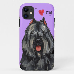Coque Case-Mate Pour iPhone J'aime mon Bouvier