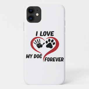 Case-Mate iPhone Case J'aime mon chien jeter l'oreiller