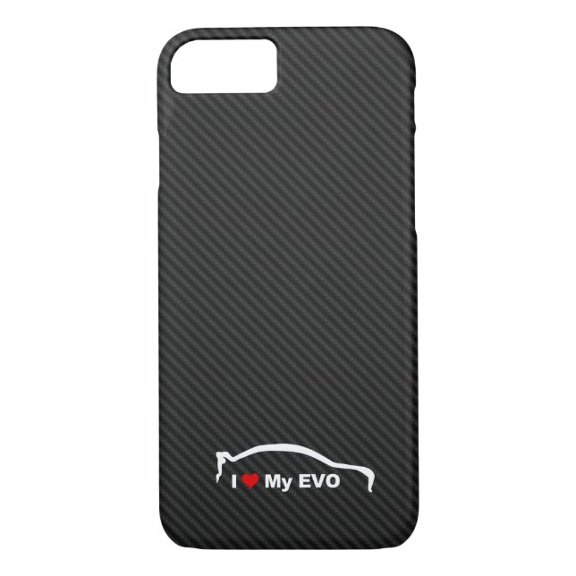 Coques Case-Mate iPhone J'aime mon EVO (Dos)
