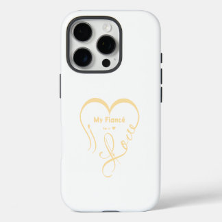 Coques iPhone 16 Pro J'aime mon fiancé • Vous = ♥ 🫳🏻💍