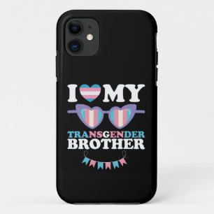 Case-Mate iPhone Case J'aime mon frère transgenre famille Trans LGBTQ