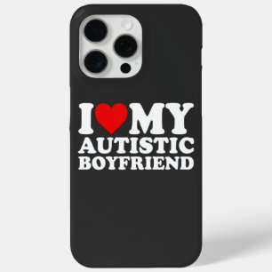 Coque iPhone 15 Pro Max J'Aime Mon Petit Amis Autiste