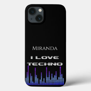 Case-Mate iPhone Case J'aime Techno