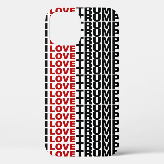 Coques Case-Mate iPhone J'aime Trump (Verso)