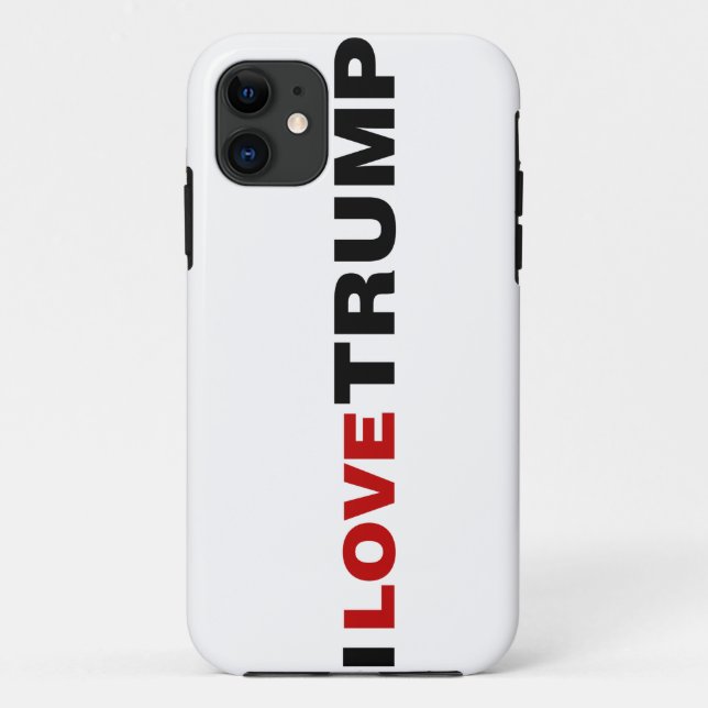 Coques Case-Mate iPhone J'aime Trump (Dos)