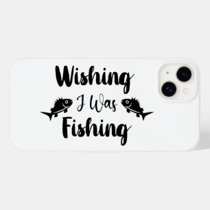 Coque Pour iPhone 14 Plus J'aimerais pêcher une citation drôle