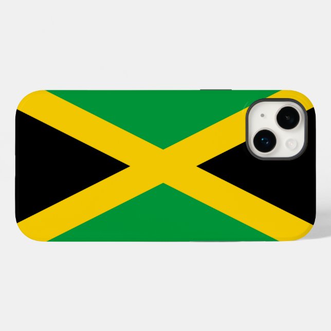 Coques Case-Mate iPhone Jamaïque (Verso (horizontal))