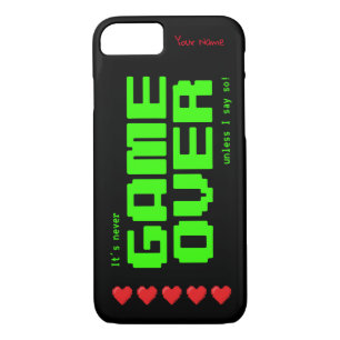 Case-Mate iPhone Case "Jamais JOUER" geek informatique rétro des années