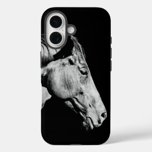 Coques iPhone 16 jambe de cheval de tête