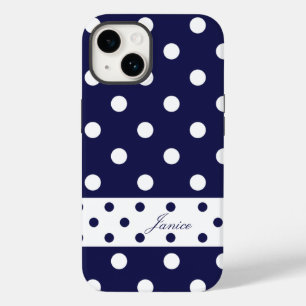 Coques Pour iPhone Janice - Pois Mignons Avec Votre Nom -