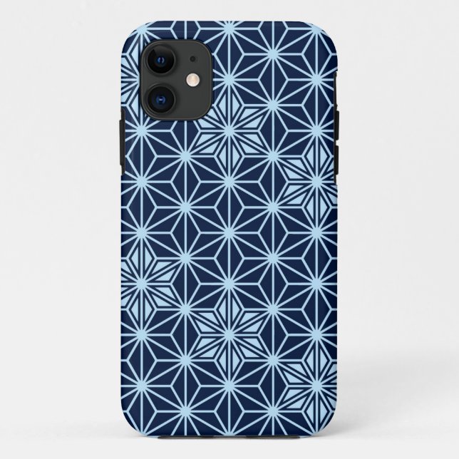 Coques Case-Mate iPhone Japonais Asanoha ou profil sous convention (Dos)