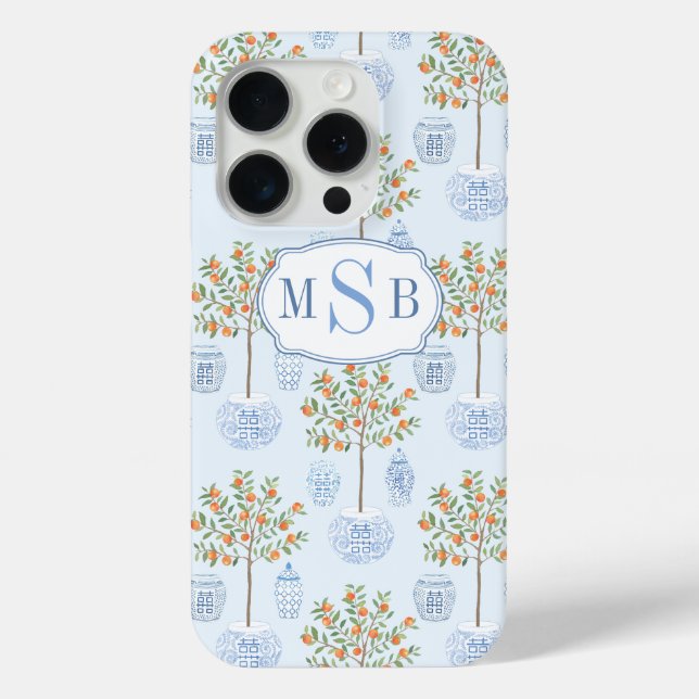 Coques Case-Mate iPhone Jar de gingembre d'agrumes de grand millénaires mo (Verso)