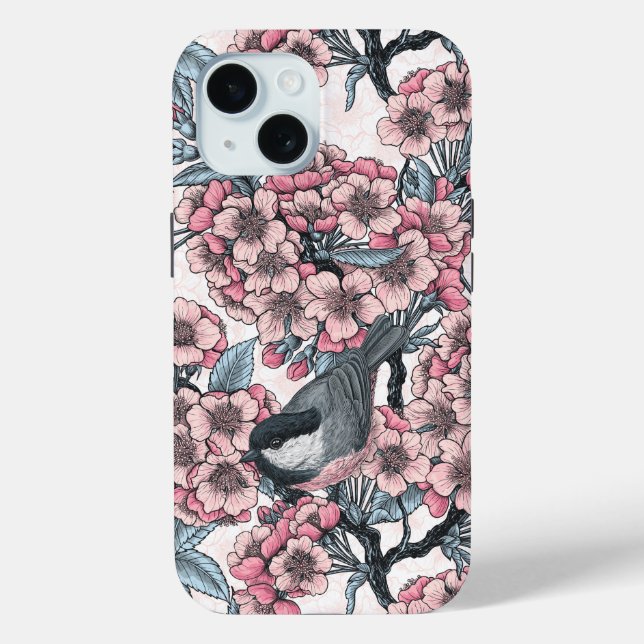 Coques Case-Mate iPhone Jardin aux cerisiers (Verso)
