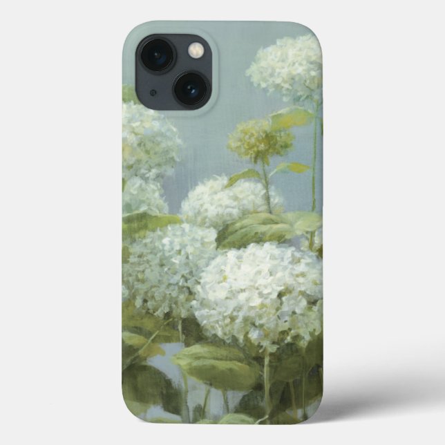 Coques Case-Mate iPhone Jardin blanc d'hortensia (Verso)