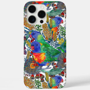 Coques iPhone 16 Pro Max Jardin botanique Rainbow Lorikeet