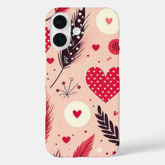 Coques Case-Mate iPhone Jardin d'amour de la Saint-Valentin (Verso)