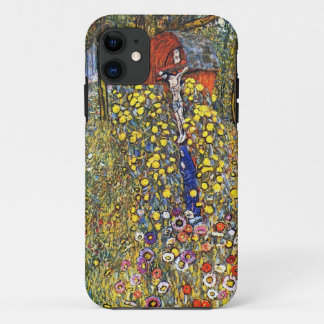 Etui iPhone Case-Mate Jardin de ferme de Gustav Klimt avec le crucifix
