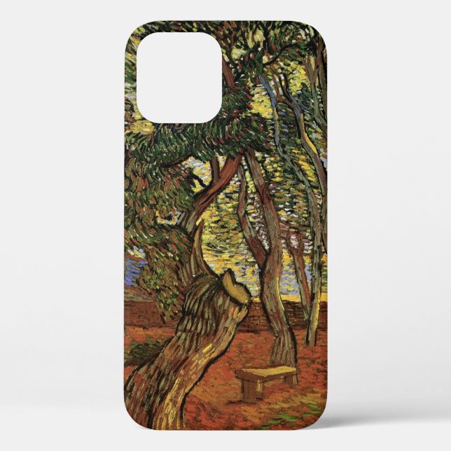 Coques Case-Mate iPhone Jardin de l'hôpital Saint-Paul par Vincent van Gog (Verso)