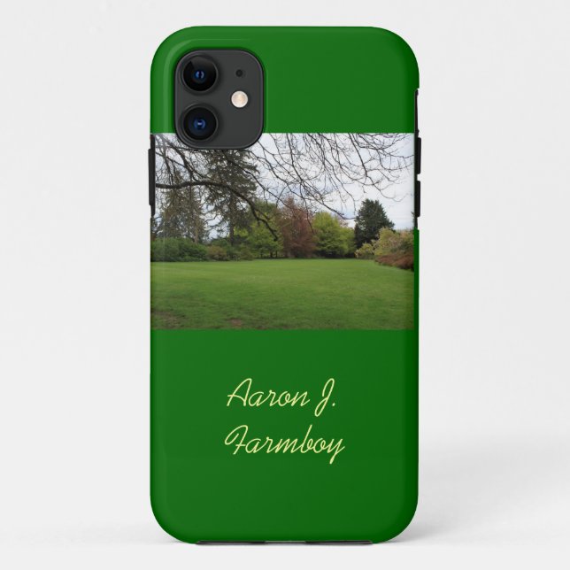 Coques Case-Mate iPhone Jardin de printemps vert iPhone 5 coque. (Dos)