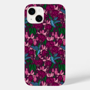 Coque Pour iPhone 14 Jardin des colibris