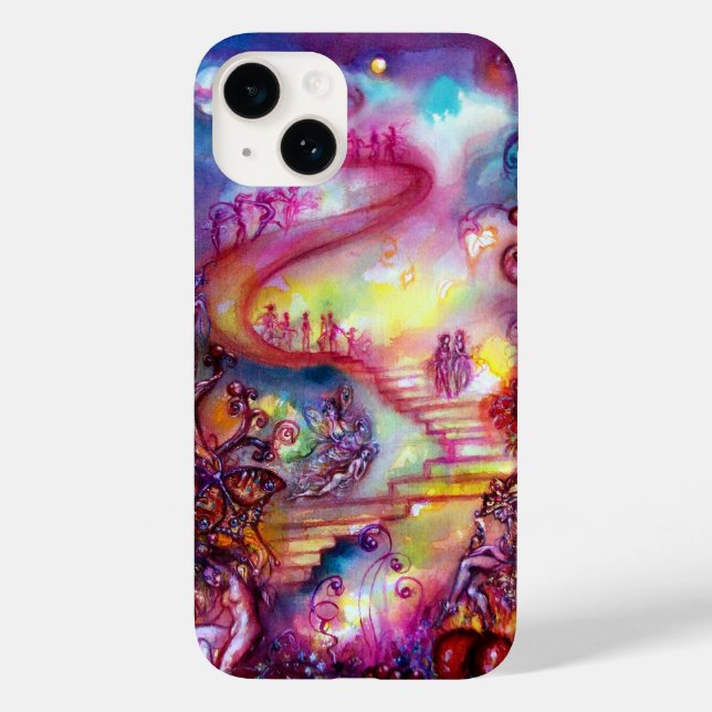 COQUES Case-Mate iPhone JARDIN DES OMBRES PERDUES / ESCALIERS MYSTIQUES (Verso)