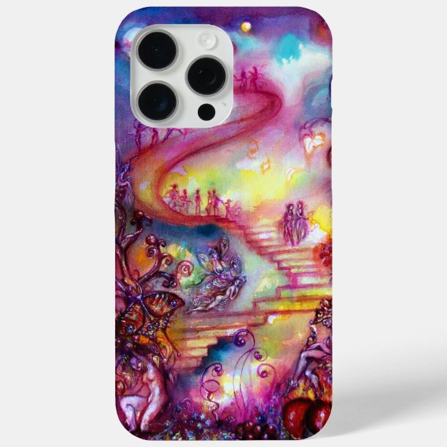 COQUES Case-Mate iPhone JARDIN DES OMBRES PERDUES, ESCALIERS MYSTIQUES (Verso)