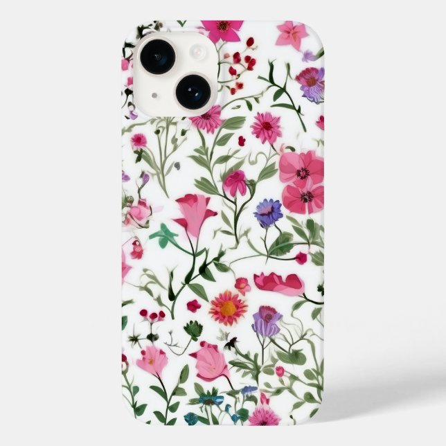 Coques Case-Mate iPhone Jardin Fleur sauvage d'été (Verso)