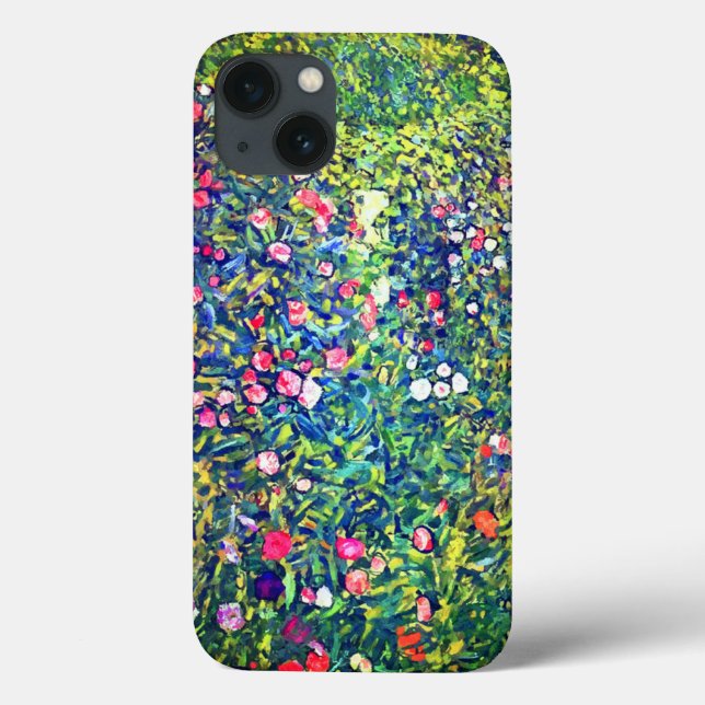 Coques Case-Mate iPhone Jardin italien Gustav Klimt (Verso)
