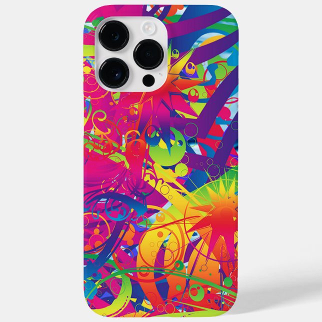 Coques Case-Mate iPhone Jardin magique Abstrait (Verso)