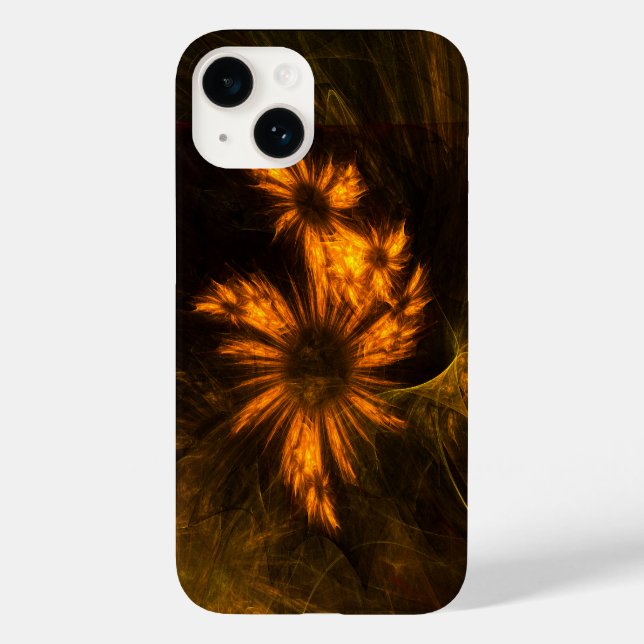 Coques Case-Mate iPhone Jardin mystique Art Abstrait (Verso)