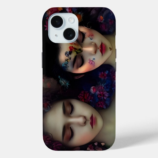 Coques Case-Mate iPhone Jardin mystique : Rêves floraux (Verso)