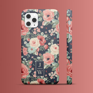 Coques iPhone 16 Pro Max Jardin Rose Dusky