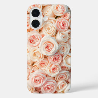 Coques iPhone 16 Jardin Rose rougissant
