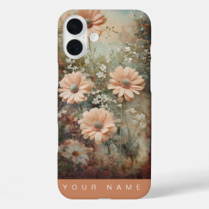 Coques iPhone 16 Plus Jardin Splendor Peach