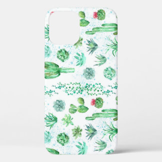 Case-Mate iPhone Case Jardin Succulent : Aquarelle Arrière - plan sans c