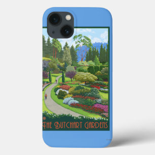 iPhone 13 Coque Jardins à dossiers - Brentwood Bay