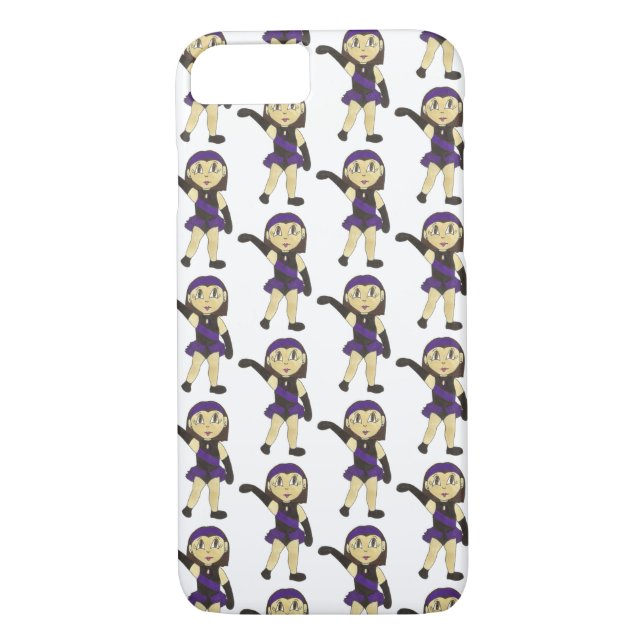Coques Case-Mate iPhone Jazz Dance Considérant Costume violet Fille danseu (Dos)