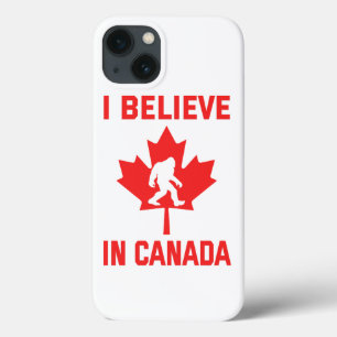 Case-Mate iPhone Case Je crois au Canada - Funny Bigfoot