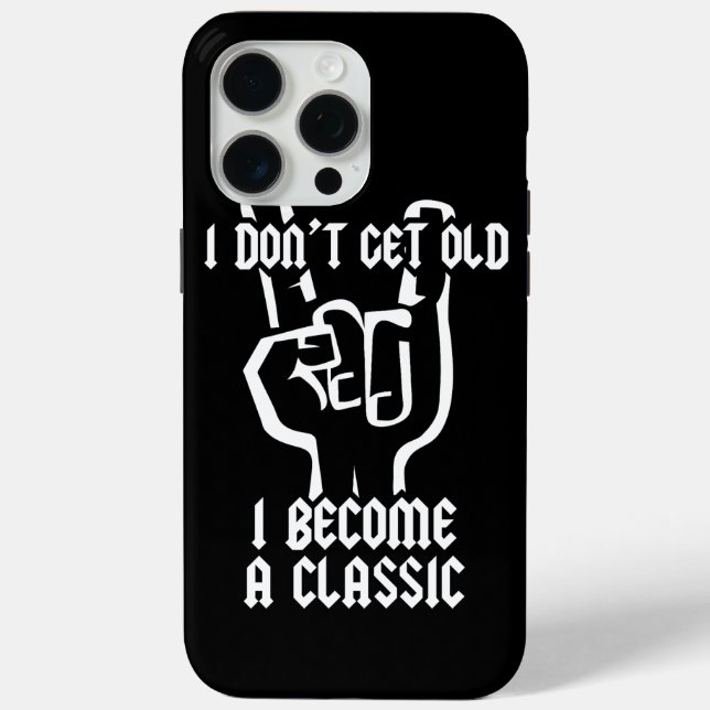 Coques Case-Mate iPhone Je deviens un classique (Verso)