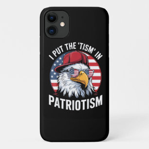 Case-Mate iPhone Case Je mets le tisme dans le patriotisme