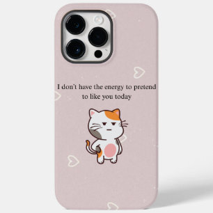 Coque Pour Pour iPhone 14 Pro Max Je N'Ai Pas L'Énergie De Faire Semblant De T'Aimer