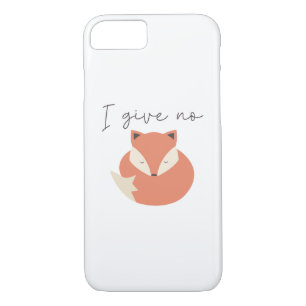 Case-Mate iPhone Case Je ne donne pas de renard