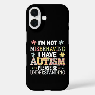 Coques iPhone 16 Je ne me comporte pas mal, j'ai une conscience de 