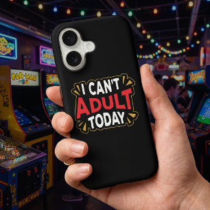 Case-Mate iPhone Case Je ne peux pas être adulte aujourd'hui   Introvert