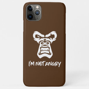 Case-Mate iPhone Case Je ne suis pas en colère, le singe